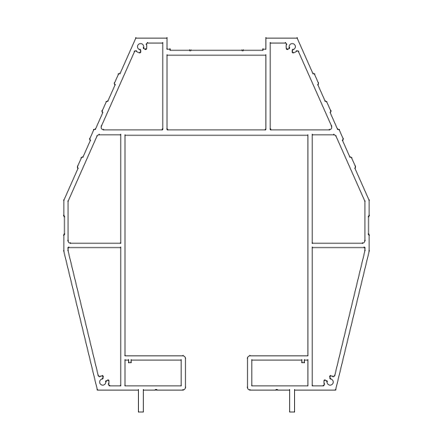 悬浮门铝型材-工业铝型材1